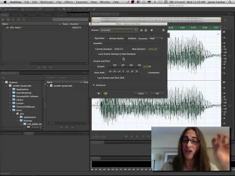 How To Create Pitch Bend/Pitch Shift Effects in Adobe Audition CS6