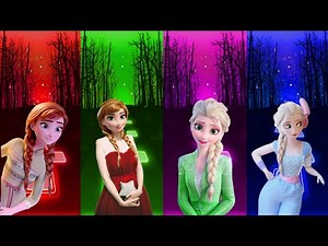 Into the Unknown,Elsa let it go, Frozen, Frozen2,How Far I'll go, Elsa song, Disney Princess Songs