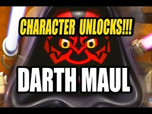 LEGO Star Wars The Force Awakens | How to Unlock Darth Maul