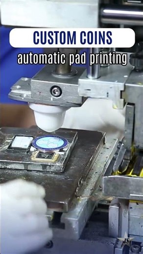 Custom Challenge Coins with Pad Printing | Military Coins | Police Coins