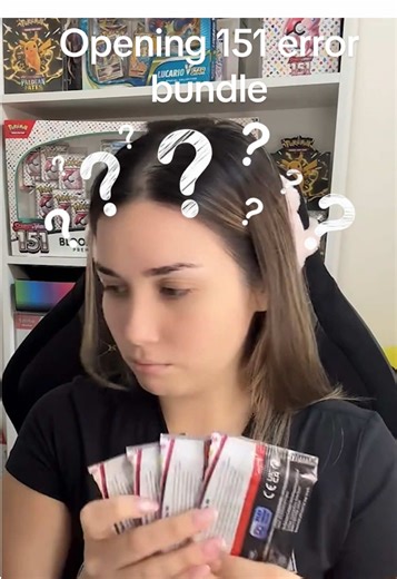 Abriendo un Bundle Pokémon 151 con Error de Fábrica