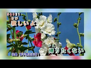 女の酒場 五木ひろし 字義版