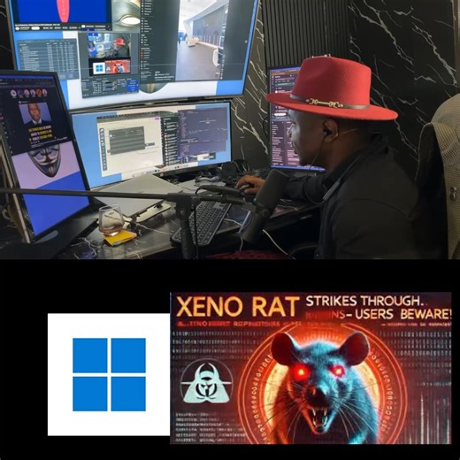 Daniel Okechukwu on Instagram: "For educational purposes only. Episode 2: Sending a RAT (remote access trojan/virus) to the victim/client machine (windows 11) #malware #cybersecurity #hacking #socialengineering #xenorat #venomrat #remoteaccess #rat #trojan #dannyokec"