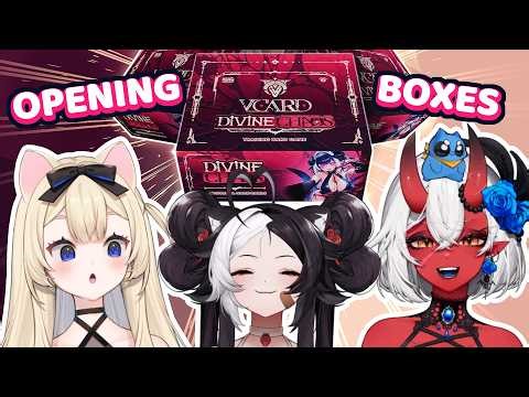 【Handcam Opening】VCard Boxes Opening with ‪@momote‬ & ‪@Yoclesh‬