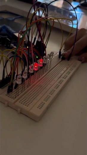 One Button, Multiple LED Patterns✨