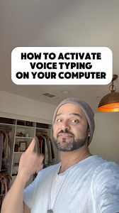 How to activate voice typing on your computer #computertips #pctips | Letsdodiz