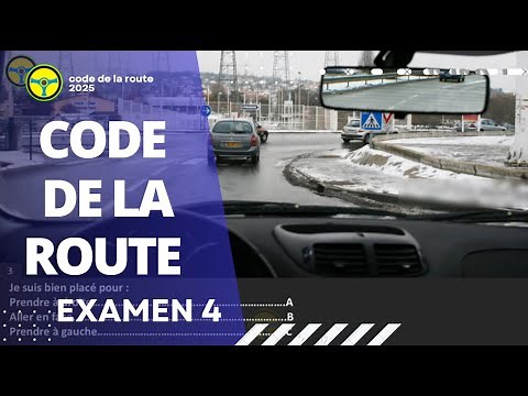 2025 Nouveau Test Code de la Route Série 4 - Préparez vous! 40 Questions