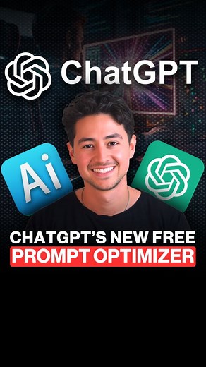 Nick Saraev on Instagram: "Comment "PROMPT" to get this Free Openai Prompt Optimizer for ChatGPT. OpenAI just dropped something new. A prompt optimizer for ChatGPT. And yes—it’s free. Here’s how it works. You write a prompt. Doesn’t matter if it’s messy or vague. Then hit the “Optimize” button in the Playground. In seconds, your rough draft turns into a clean, structured version designed to squeeze the best out of GPT-5. Think of it like spellcheck, but for prompts. Instead of just fixing gramma
