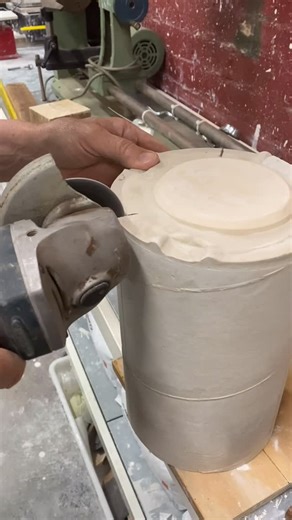 Melbourne Clay on Instagram: "Super excited this mould-making technique worked! I’d only ever seen it once before, over 20 years ago during my stay at the International Ceramics Studio in Kecskemét, Hungary (@icshungary). It’s a split mould made as a whole form first, then cut about two-thirds through and then split with a wedge where the seams would normally be. It’s much quicker than traditional mould-making, and the joins are almost seamless! I’m curious if anyone knows someone who uses this 