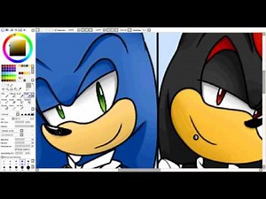 Sonadow~Suits [SPEEDPAINT] Pt. 2