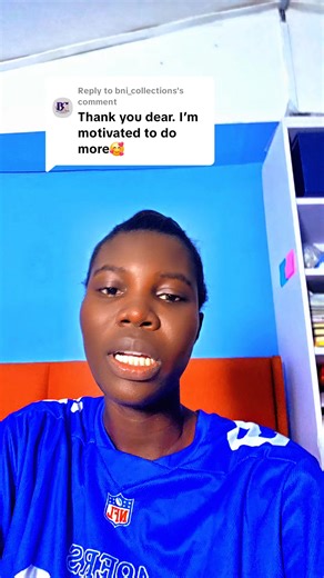 Replying to @bni_collections Thank you dear. I’m motivated to do more🥰