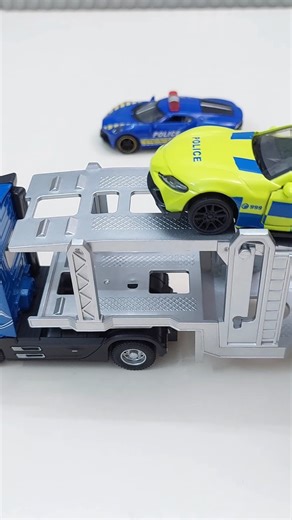 car transporter semi trailer truck diecast asmr review #cartransporter #semitrailer #diecast