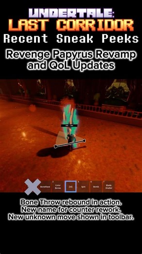 ULC Sneak Peeks | Revenge Revamp and QoL Updates + Last Breath Artifact #ulc #undertalelastcorridor