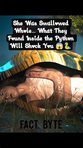 She Was Swallowed Whole… What They Found Inside the Python Will Shock You 😱🐍