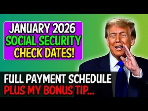 January 2026 Social Security Check Dates Explained | Full Payment Schedule + $5,251 Max Benefit Tip