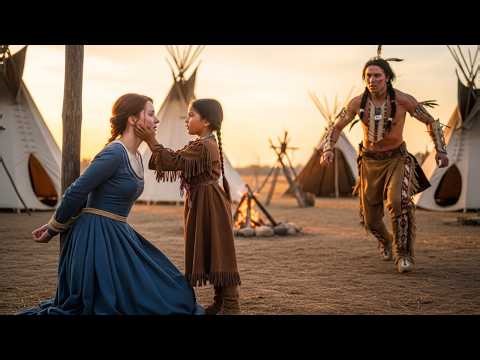 La pequeña niña del jefe apache no habló en 4 años... hasta escuchar a un prisionero blanco cantar