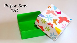 How to Make Paper Box | DIY Gift Box Find more videos visit https://www.youtube.com/c/LittleCrafties Subscribe To Youtube Channel https://www.youtube.com/c/LittleCrafties?sub_confirmation=1 | The Little Crafties