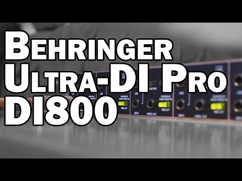 Behringer ULTRA-DI PRO DI800 Direct Box