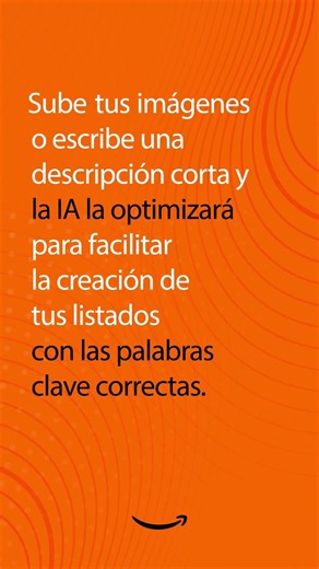 Crea listados con IA en Amazon Seller Central