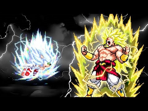 Sonic Classic V4 (all form) VS Limit Break Broly SSJ4 V6 in Jump Force Mugen