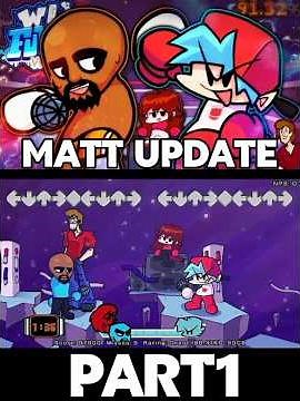 FNF Matt Update [WII FUNKIN UPDATE V3] PART1 BF VS Matt & Shaggy | #fridaynightfunkin #fnf #Shaggy