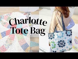 How to Sew a Beginner Quilted Tote Bag | Sewing Pattern