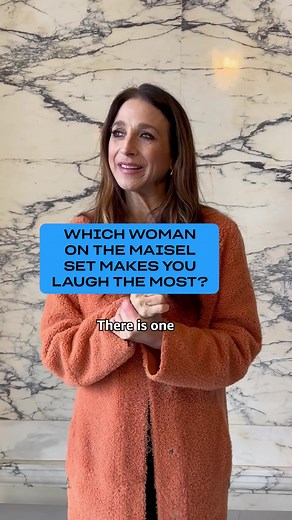 41K views · 148 reactions | Marin Hinkle reveals who makes her laugh most on the set of #MrsMaisel. | Prime Video | Facebook
