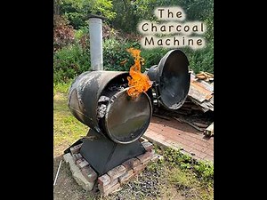 DIY Charcoal Retort Build Blacksmithing with Scrap Materials