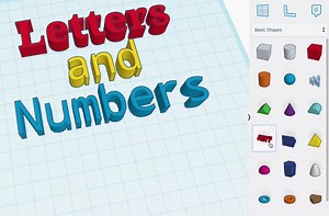 You can find Text you can type out in the Basic Shapes Menu. If you want to add individual letters and numbers, head over to Design Starters > Letters & Numbers to see the full selection. #TinkerTips | Tinkercad