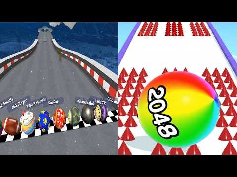Going Balls VS Ball Run 2048 - All Levels Gameplay Android iOS Ep 11
