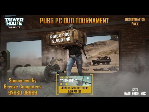 Weekly Duo Scrims – PUBG PC Competitive Gameplay - POWERHOUSE- High-Level Competitive Action#pubgpc
