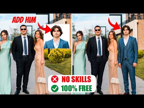 How to Add People to Other Photos (without Photoshop)