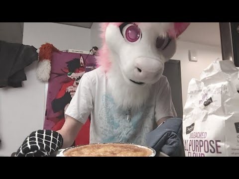 Baking a Pie in Fursuit! 🥧🧑‍🍳