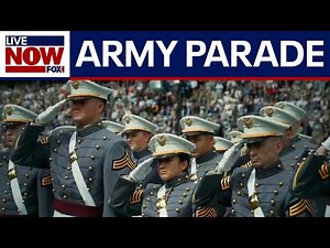 FULL PARADE: US Army 250 year celebration, with fireworks, concert, Trump speech