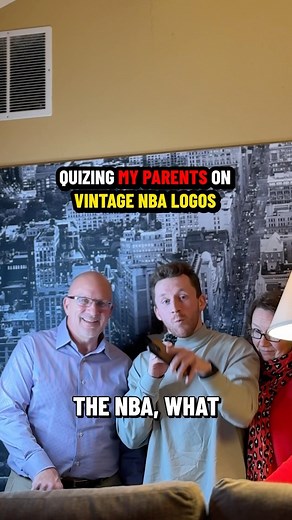 21K views · 27 reactions | Vintage NBA logo trivia with @adampfaris’ parents 藍 #nba #basketball #logos #sports #trivia | Sports Illustrated | Facebook