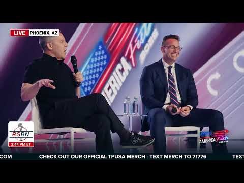 WATCH: Greg Gutfeld & Benny Johnson speak at TPUSA's AmericaFest Conference Day Three. - 12/20/2025