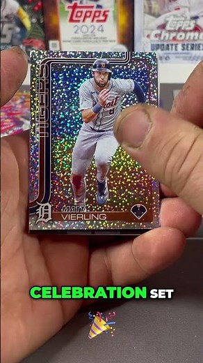 MLB Baseball Card Reveal Confetti & Appreciating the Mascot Orbit