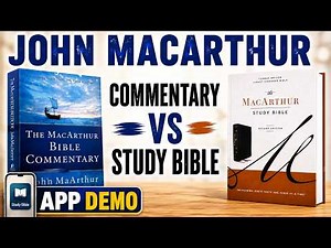 MacArthur Study Bible OR Commentary? The Answer Might Surprise You