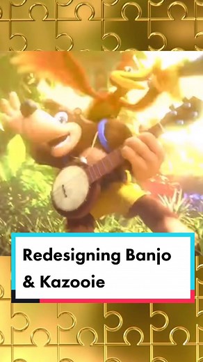 Redesigning Banjo & Kazooie: Character Art Exploration