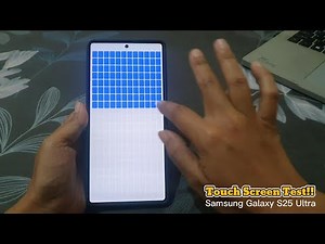 How to Check Touch Screen Function with Diagnostics on Samsung Galaxy S25 Ultra