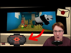 Genuine DVD player with Minecraft movies - Redstone only - 📪 Ep. 1043