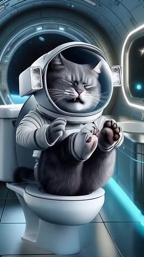 Tom Sings Cat Astronaut Poop in Space