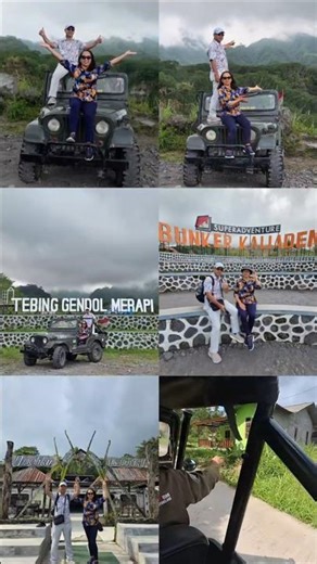 Merapi Jeep Tour in Mount Merapi #travelindonesia #travelmyjourney #yogyakarta