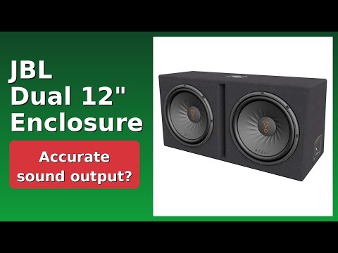 REVIEW (2025): JBL Dual 12" Enclosure. Features.