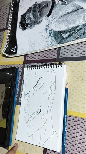 Drawing Saitama from One Punch Man #animeart #onepunchman #art