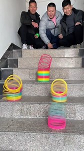 3.5M views · 10K reactions | My twins love the colorful rainbow spinner.  Shop Link  https://bit.ly/color-twister-toy  Product ID Q96854 - Link in Bio #funnytoys #magicsprings #rainbowcircletoy #talentshowcase #toysrus #magictoy #fun | Qeepin | Facebook