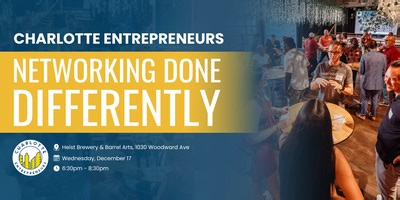 December Networking with Charlotte Entrepreneurs