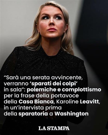 Le parole di LEAVITT prima della SPARATORIA a Washington