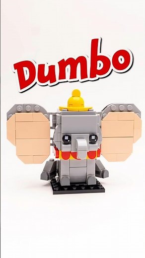 LEGO® Disney Dumbo 40792 BrickHeadz | Stop Motion Speed Build