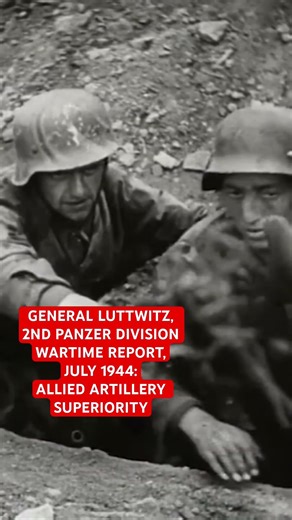 Allied Artillery, Normandy 1944 and Wehrmacht in WW2 #tank #ww2 #shorts